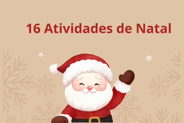 16 atividades de natal para baixar