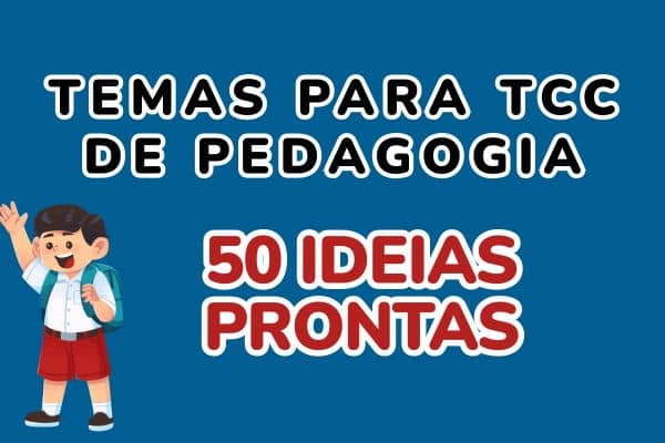 temas para tcc de pedagogia