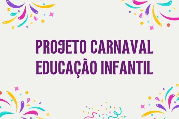 capa do artigo projeto carnaval educação infantil