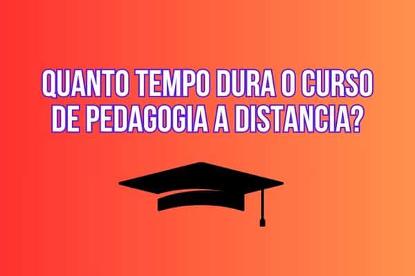 capa do artigo quanto tempo dura o curso de pedagogia a distancia