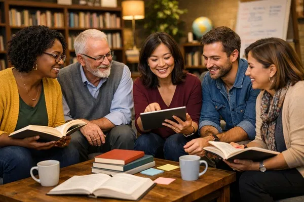 imagem de 4 professores de matemática