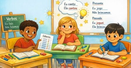 Atividades de Português 4º Ano Sobre Verbos
