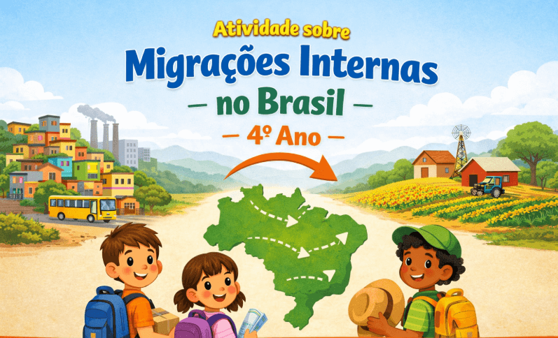 atividade de historia 4 serie sobre migracoes internas no brasil