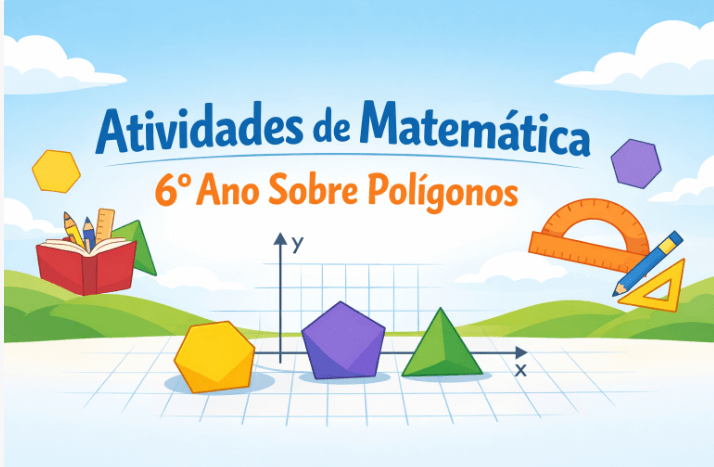 atividade de matematica 6 ano poligonos