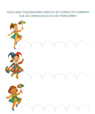 atividade para alunos com autismo tracejado