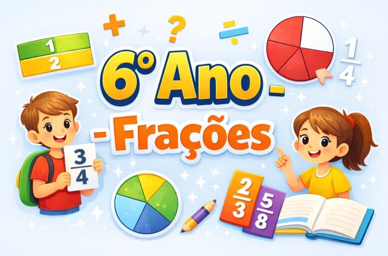 atividades de matemática do 6° ano sobre frações