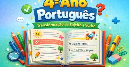 Atividades Português 4º Ano: 10 Exercícios Sujeito Verbo