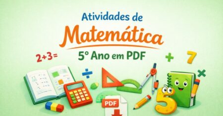 Exercícios de Matemática 5º Ano PDF para Imprimir com Gabarito