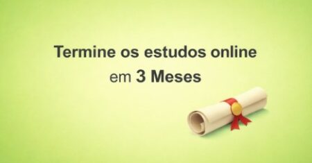 Conclua Estudos Online em 3 Meses – Certificado MEC Reconhecido