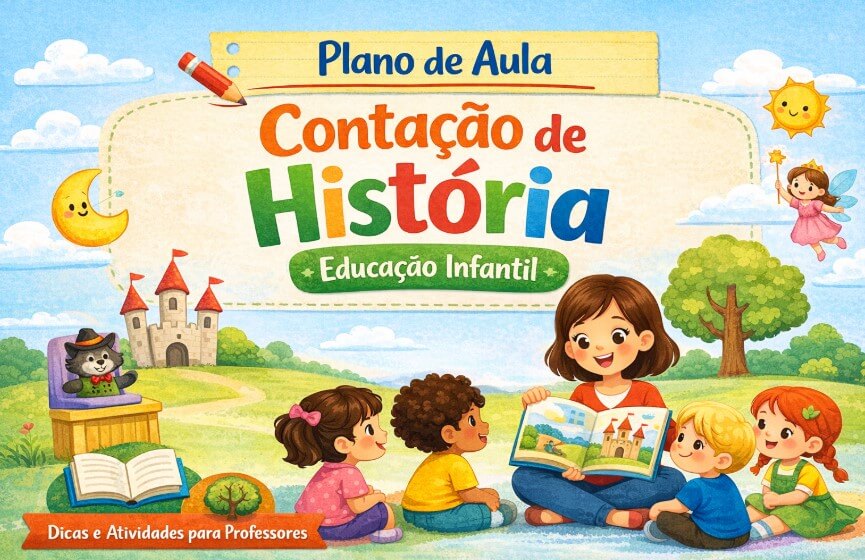 capa artigo Plano de Aula Contação de História Educação Infantil BNCC