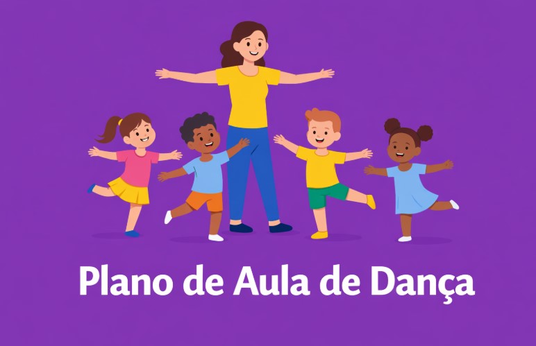 plano de aula de dança