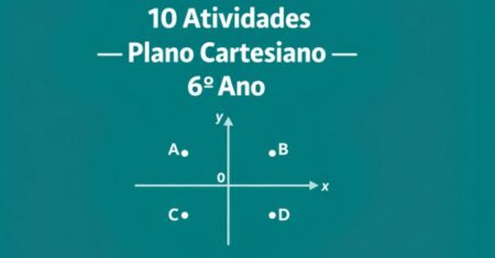 10 Atividades de Matemática do 6º Ano sobre Plano Cartesiano