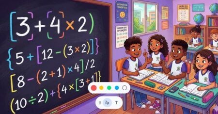 Atividades de Matemática 6° Ano sobre Expressões Numéricas