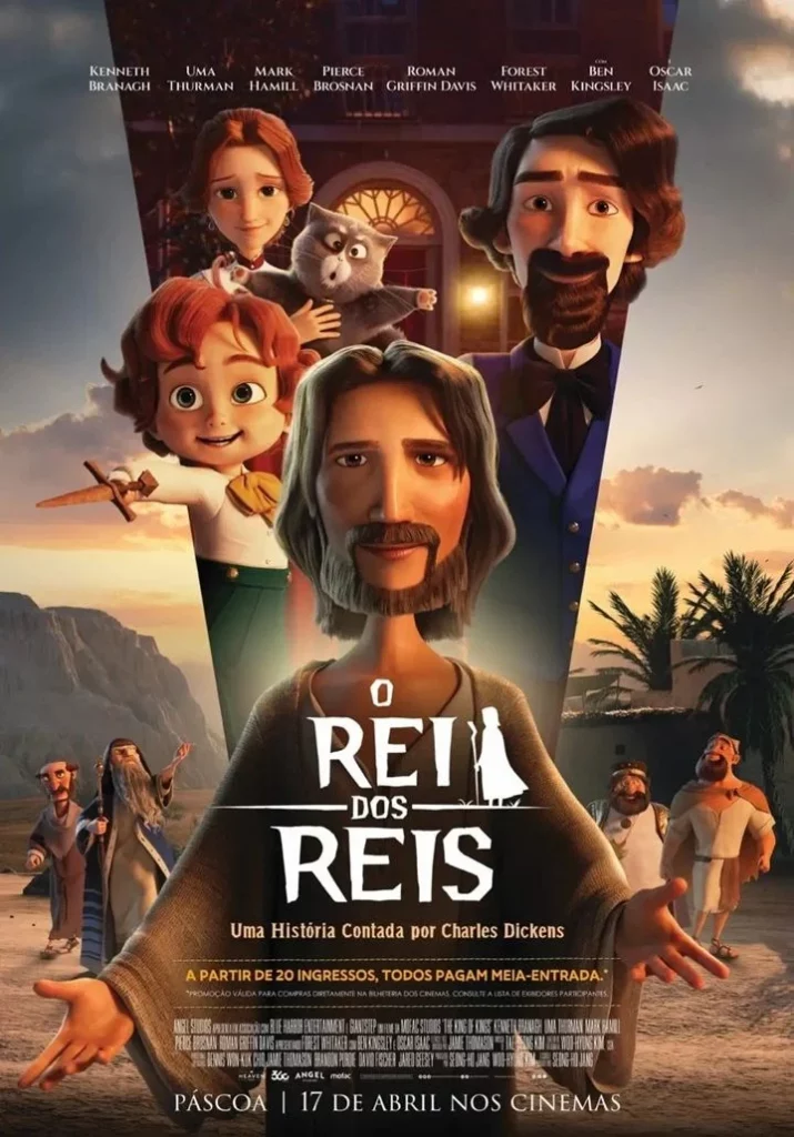capa do filme O Rei dos Reis (infantil)