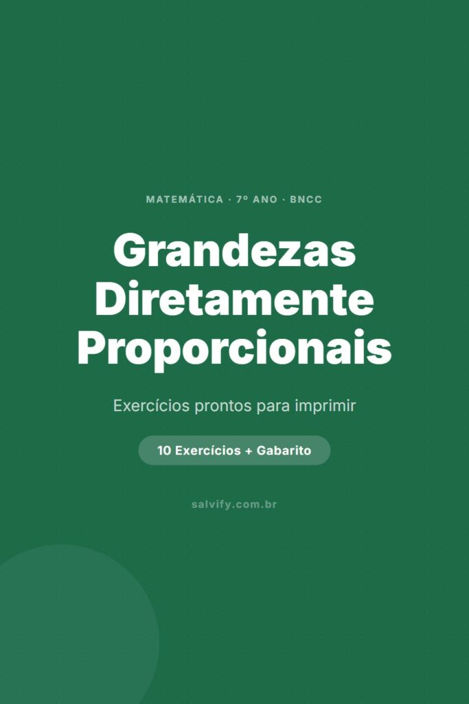 exercícios de grandezas diretamente proporcionais 7º ano pinterest exercícios matemática